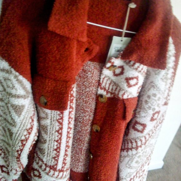 Miss Me fuzzy jacket - Picture 3 of 4